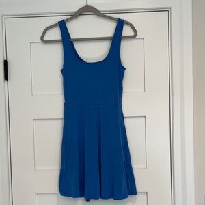 Sunday Best Blue Sleeveless Dress, S